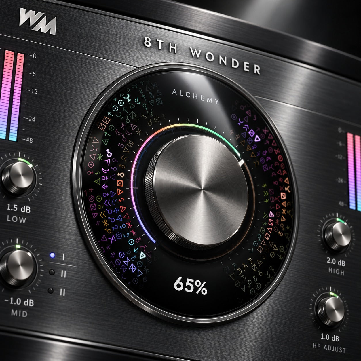 One dial, a finished sound