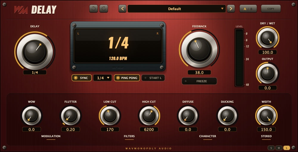 Delay plugin interface