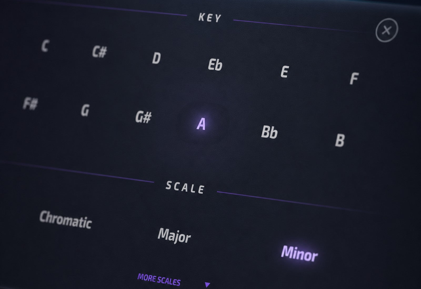Choose your notes